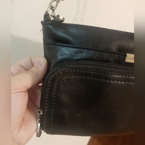 Relic Faux Leather Black Convertible Clutch-Crossbody - Picture 2 of 9